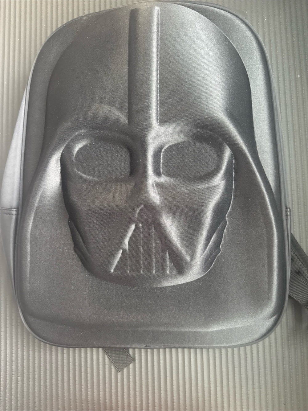 Black Darth Vader Embossed EVA Men's Backpack